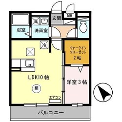 グレイシャスの物件間取画像